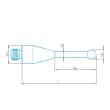 Taster gerade M3 XXT, DK2 L51 D!S pure Produktbild